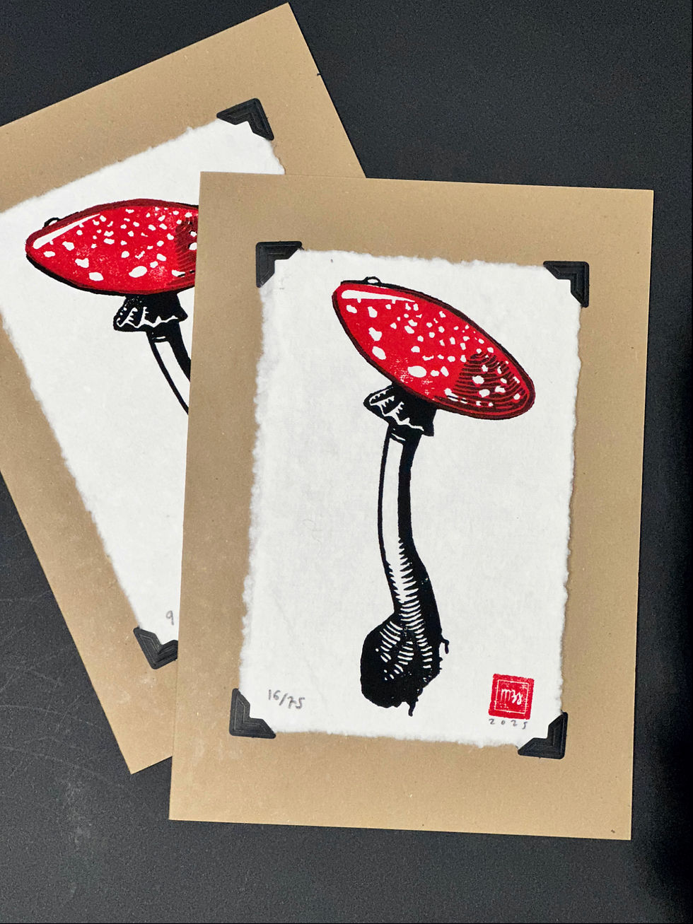 Thumbnail: Linocut prints