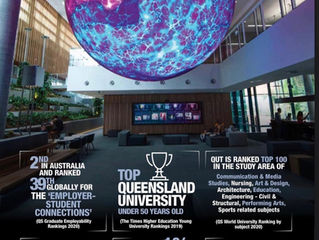 QUT is a university for the real world of today and tomorrow.