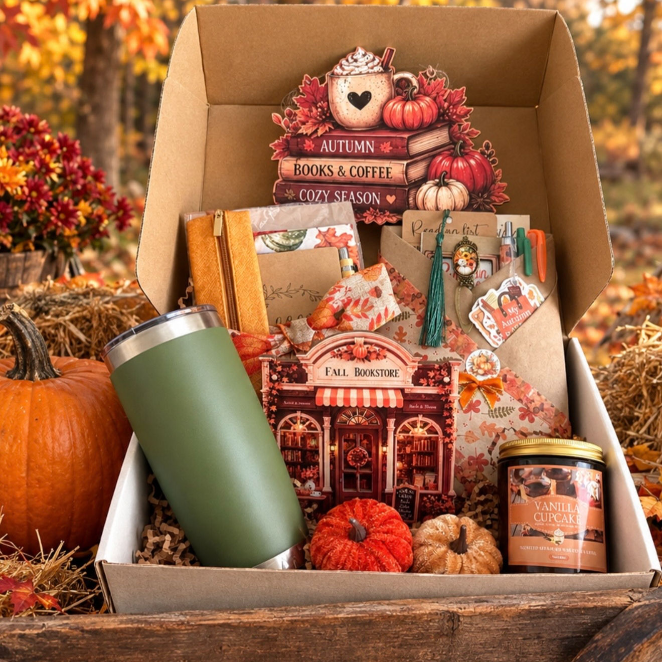 Whispers of Autumn Blind Date with a Book Bundle Box - FREE SHIPPING