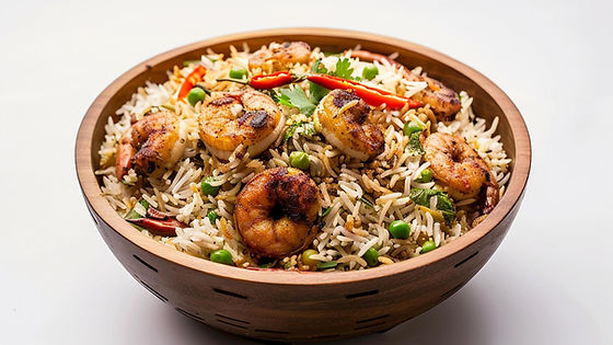Prawns Biryani