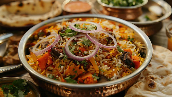 Gutti Vankaya Biryani