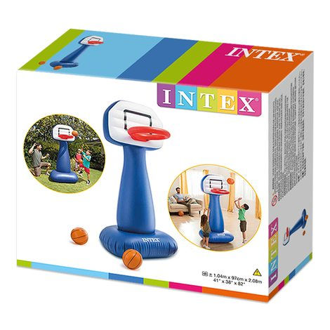 Miniatura: Canasta baloncesto hinchable Intex