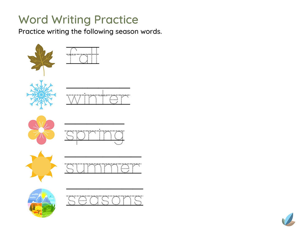 Thumbnail: Handwriting Bundle for PreK-1st