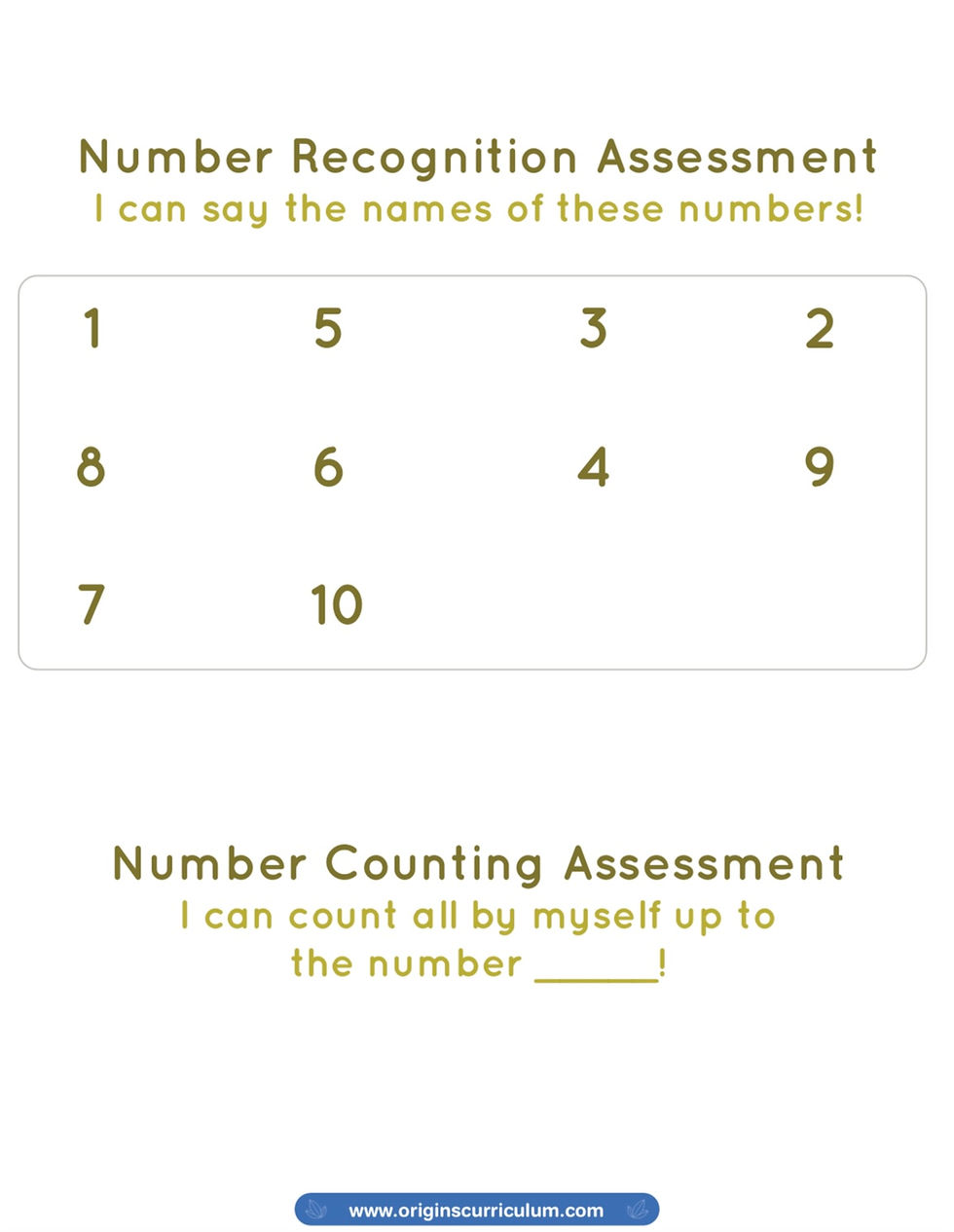 Thumbnail: Preschool Assessment