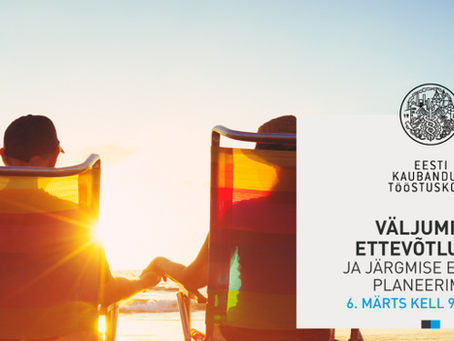 Kontrollitud väljumine ettevõtlusest ja järgmise eluetapi planeerimine