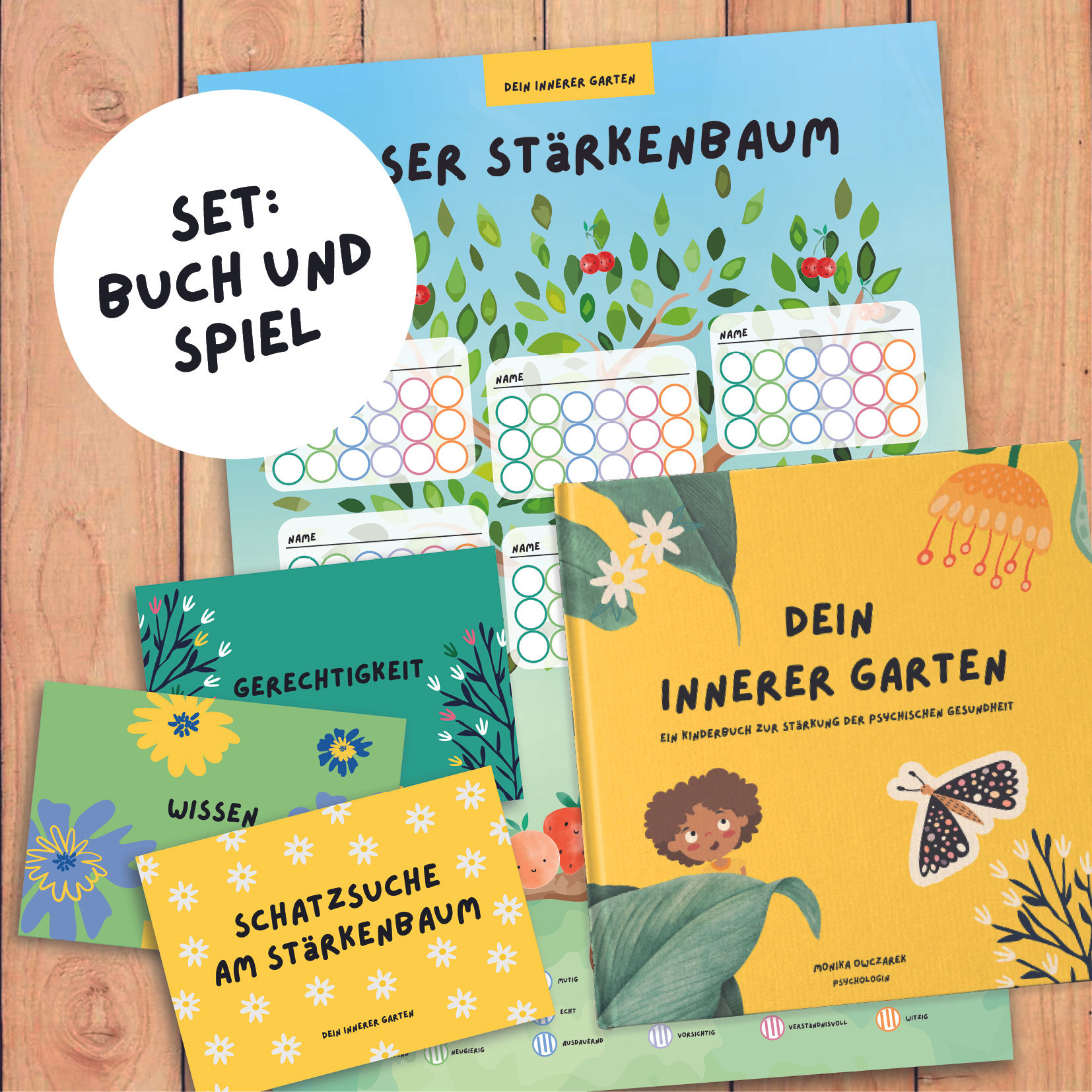 Das Stärken-Set: Buch & Fragespiel