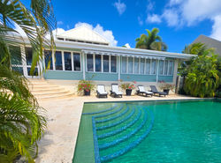 Pool and front of house