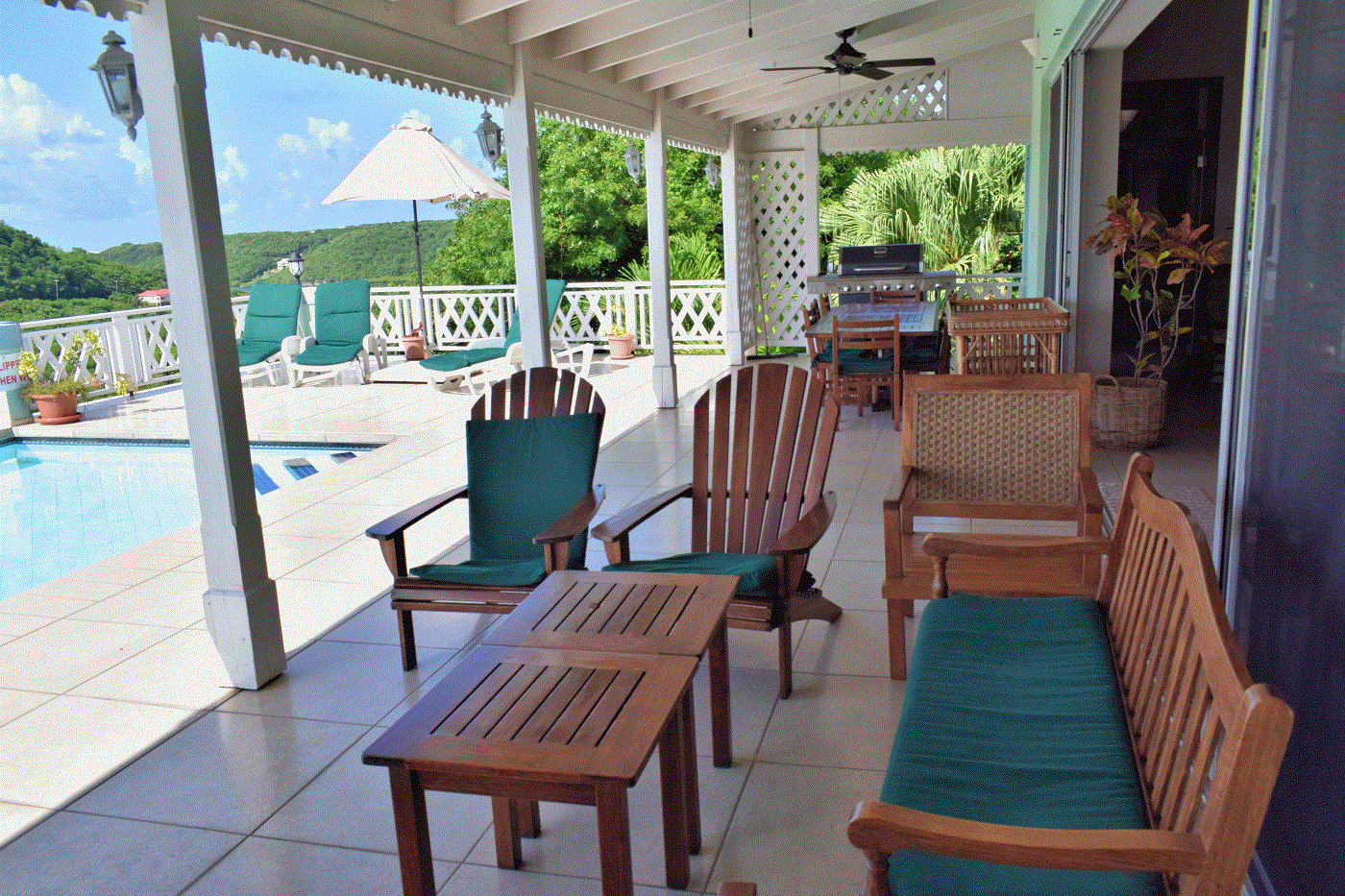 Patio area