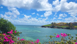 The bay and ocean views