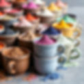 lots of choices of coloured powder pots adn cups.jpg