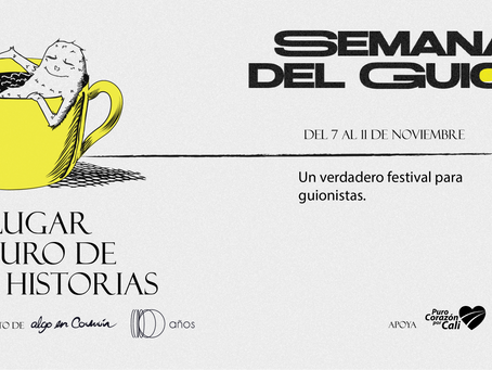 ¡Esta es quizás, la semana más creativa del año! Culmina la III Semana de Guion