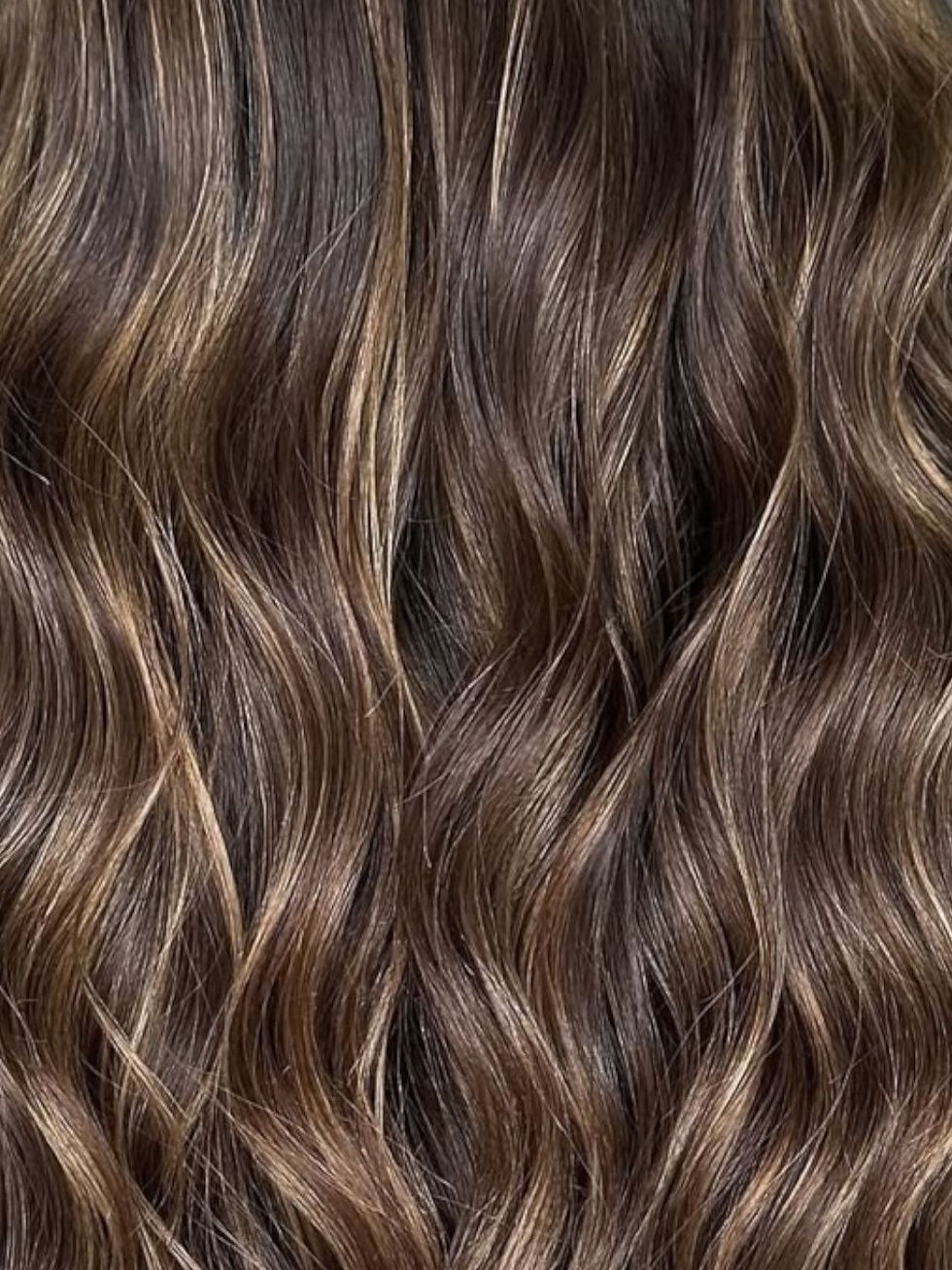 Thumbnail: Natural Brown 100% Human Hair | 100 gr