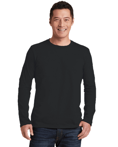 Gildan - Camiseta Básica De Manga Corta Modelo Heavy Cotton Para Hombre - 100% Algodón Gordo (Mediana (M)/Azul