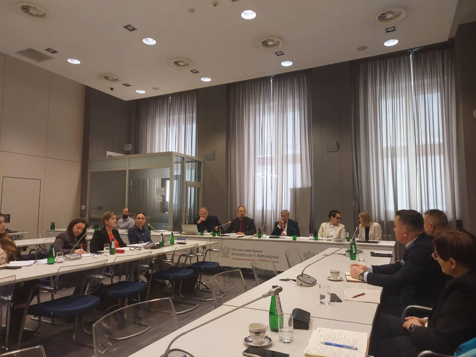 Spotkane grupy roboczej w MSWiA