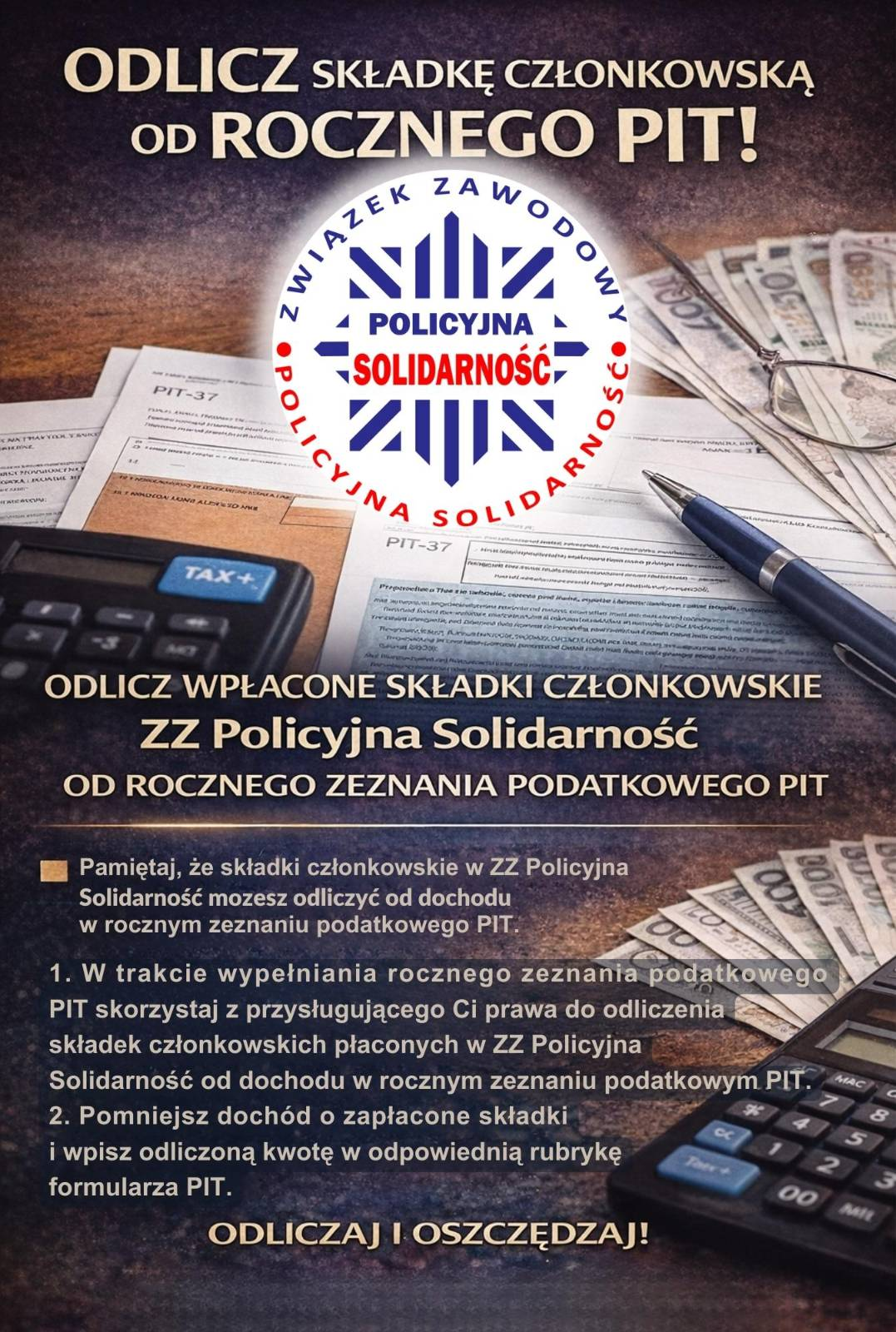 Odlicz składkę od podatku
