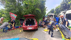 การจราจรติดขัดบริเวณทาง