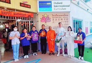 สิริมงคลสูงสุด โรงเรียนนานาชาติเมทนีดล ต้อนรับพระปริยัติวัชรสุนทร เจ้าคณะอำเภอเมืองขอนแก่น