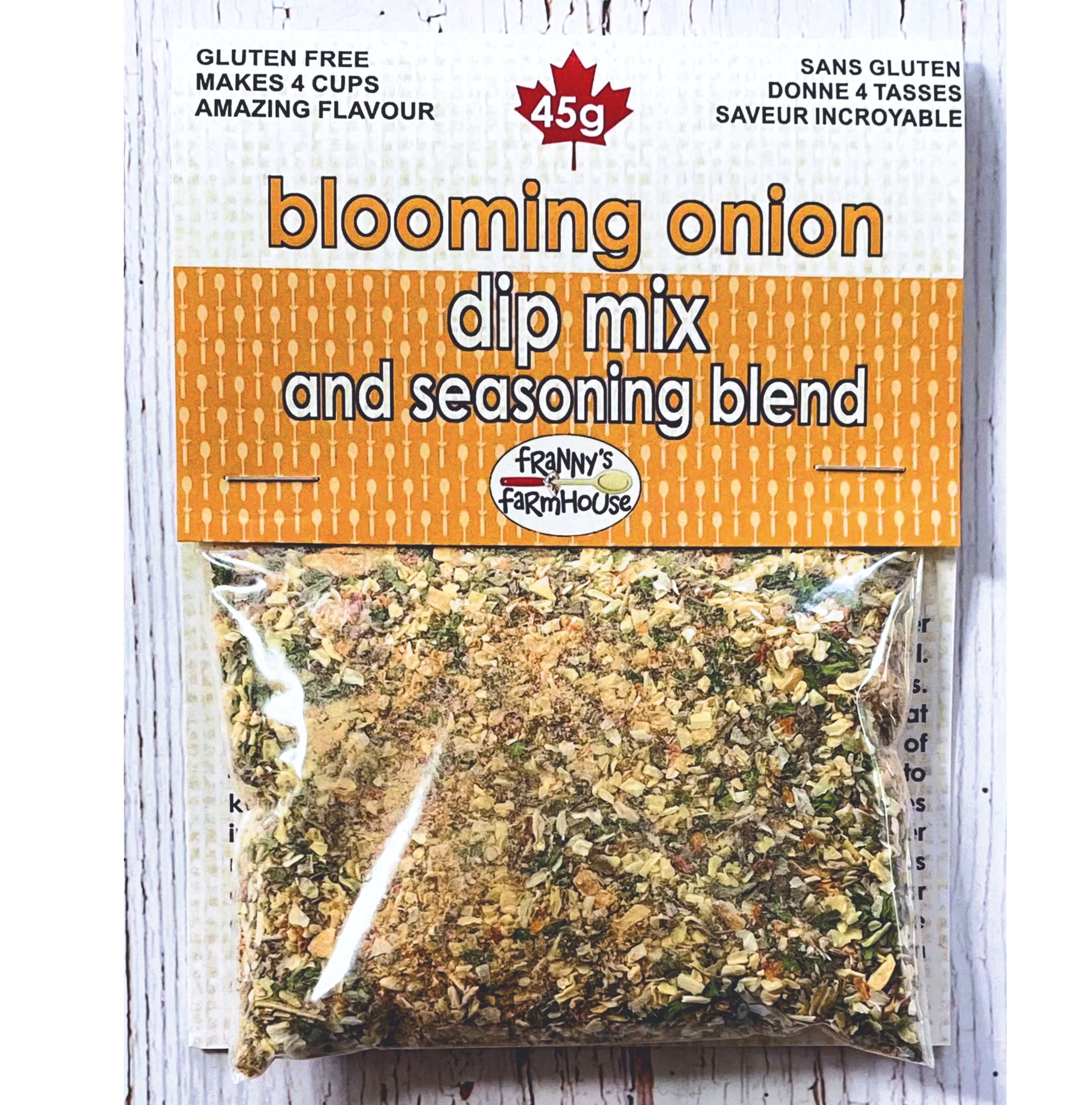 Blooming Onion Dip Mix and Seasoning Blend