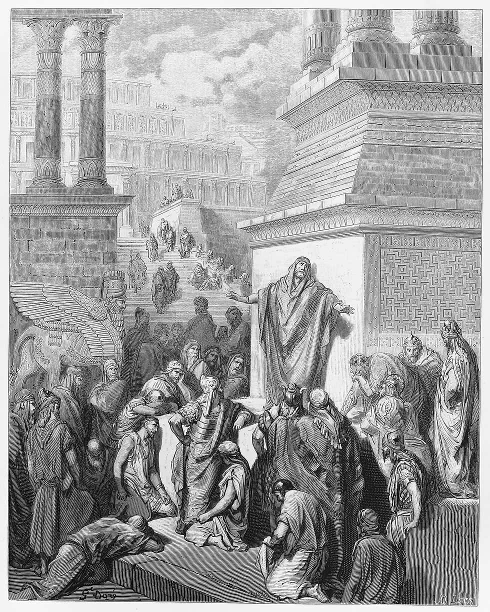 Jonah at Ninevah