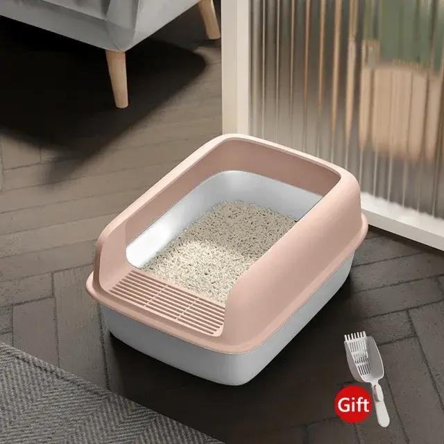 Thumbnail: Small Size Pet Sandbox Cat Bedpans Anti-Splash Cats Toilet Pet Sandbox Kitten Tr