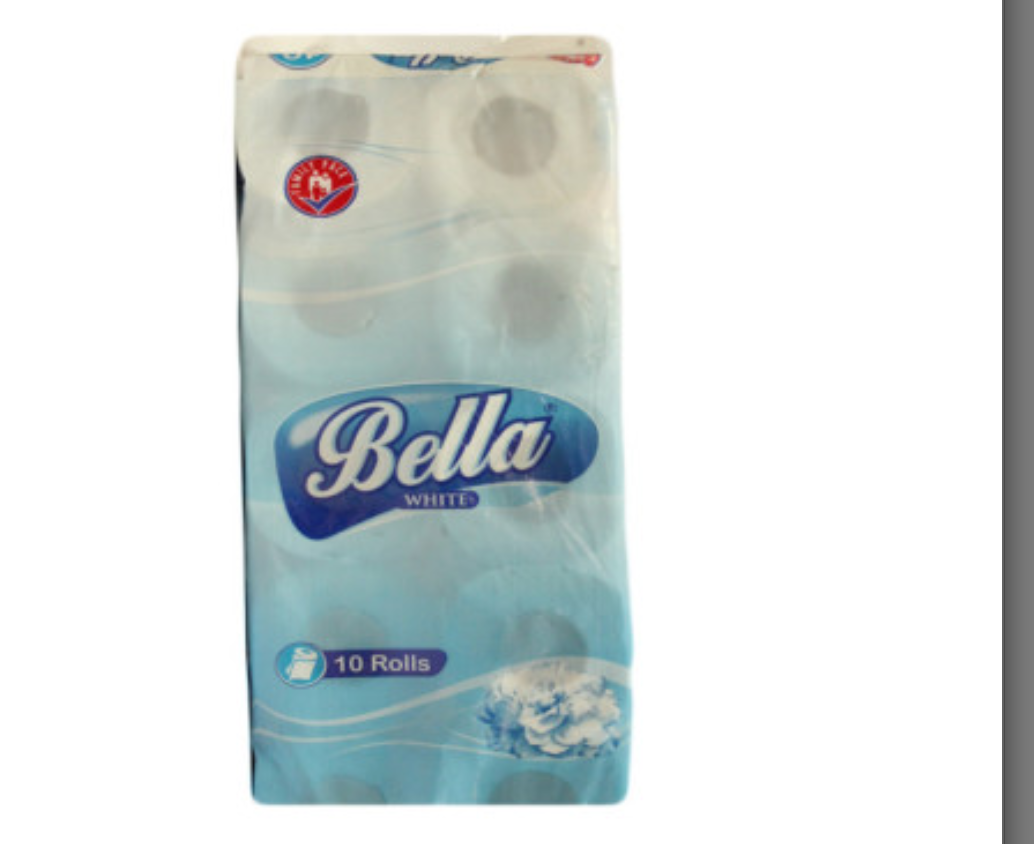 bella 8 roll tissue paper
