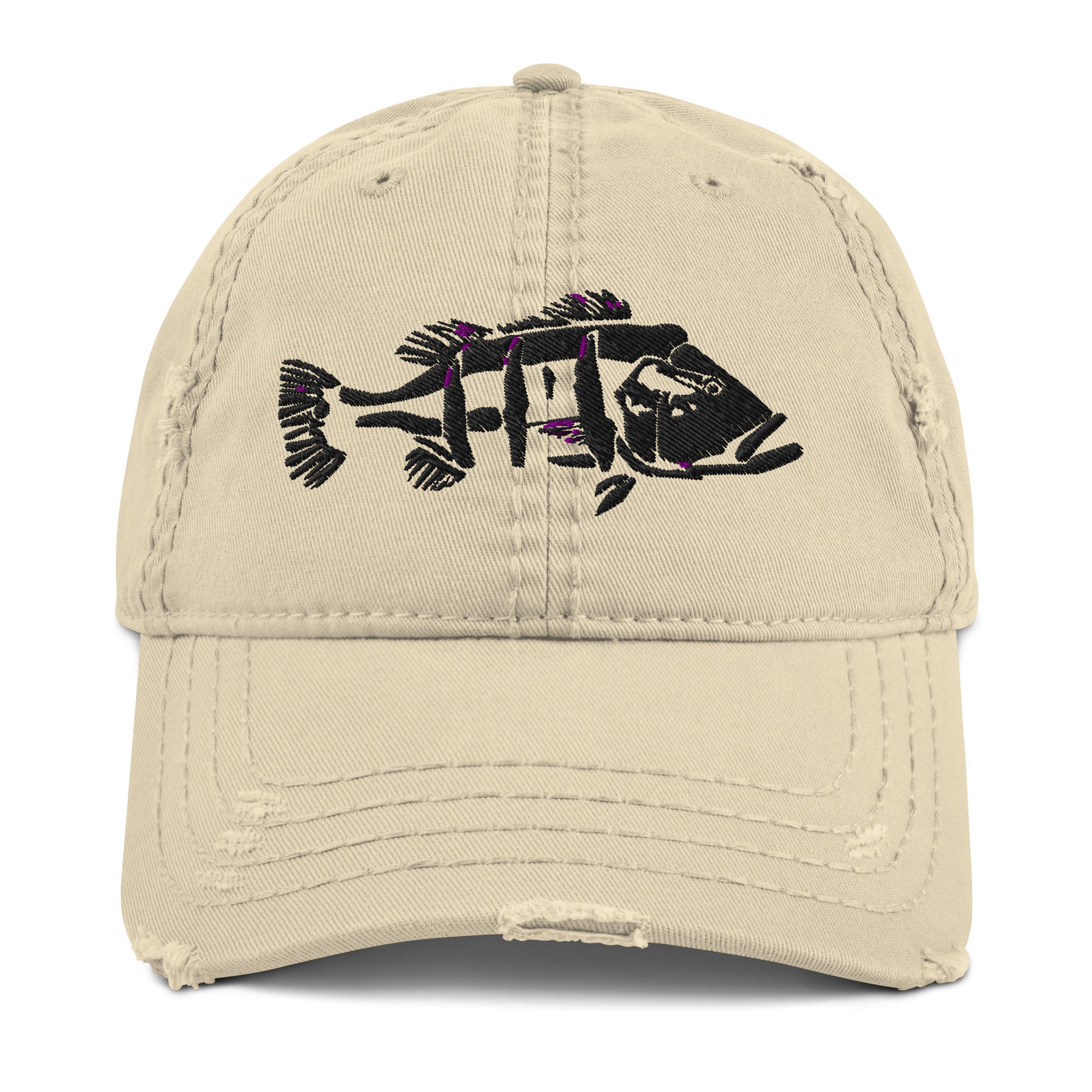 Fish Print Hat: Peacock Bass