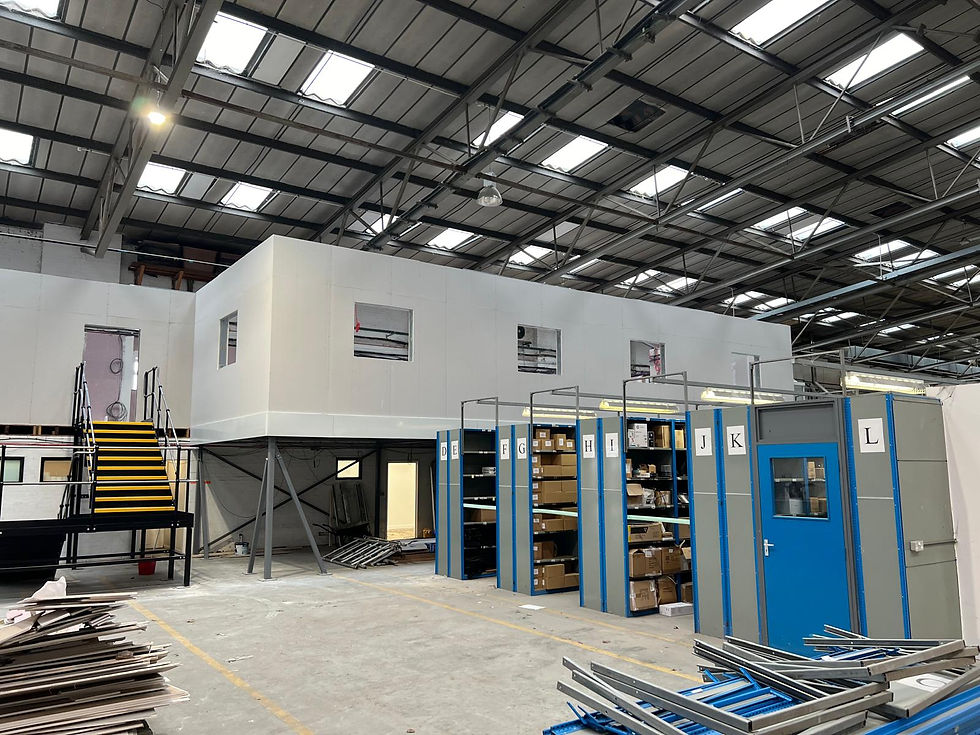 jumbo partition wall installation