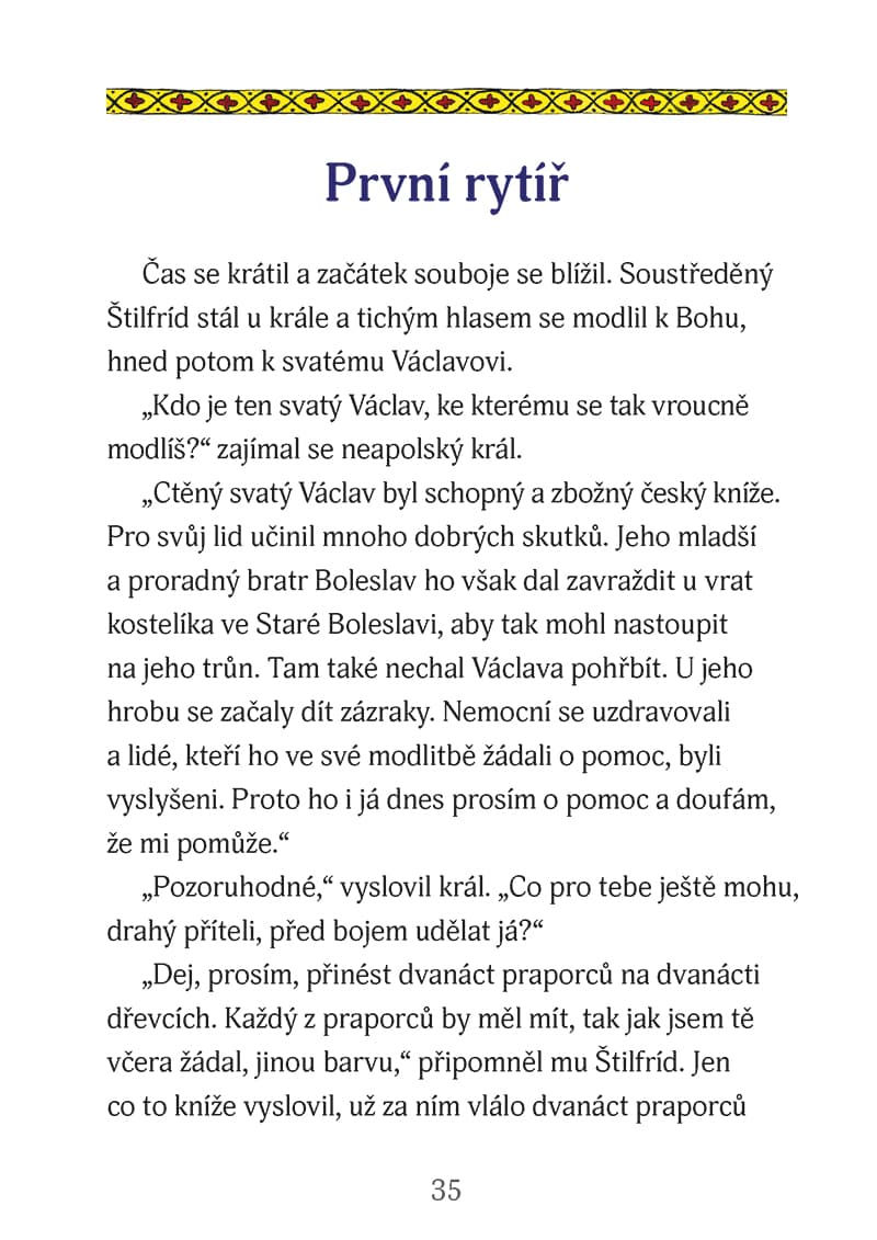 Miniatura: Kníže Štilfríd a orlice