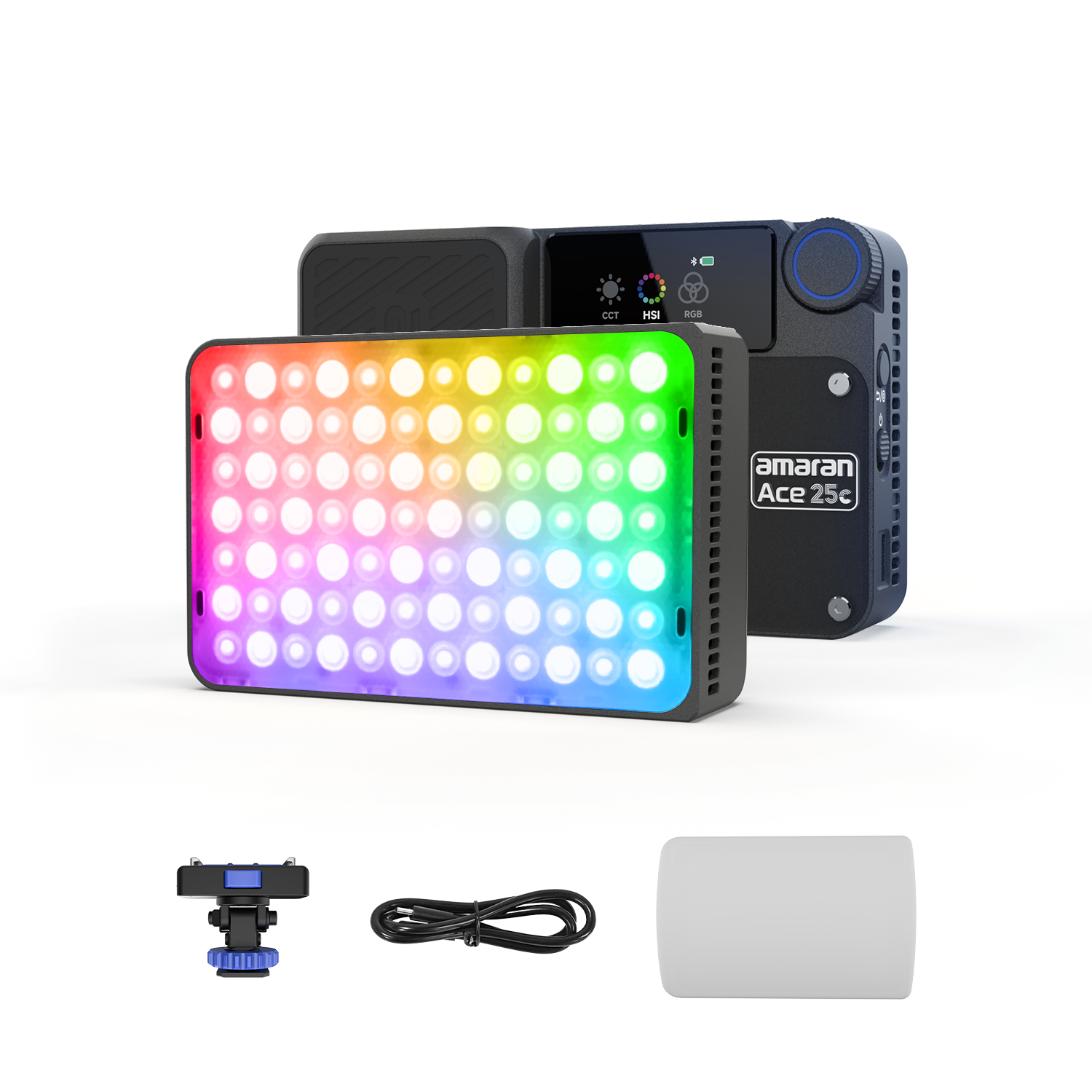 amaran Ace 25c Kit Full Color Compact LED Mini On-camera Light 2300K-10000K One-