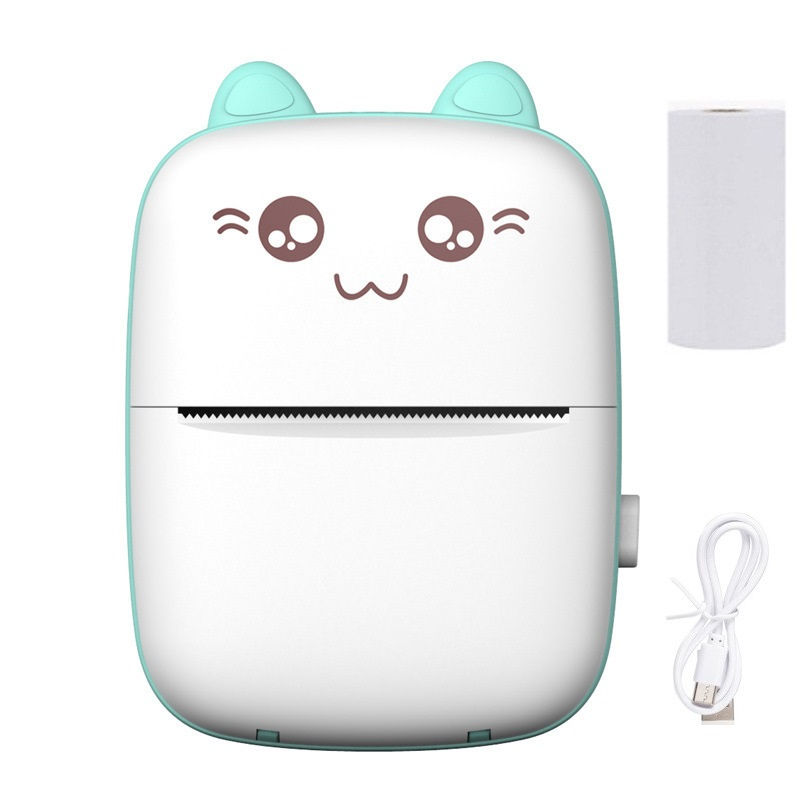 Bluetooth Mini Thermal Printer Portable HD Wireless Printing Mobile Phone Photo