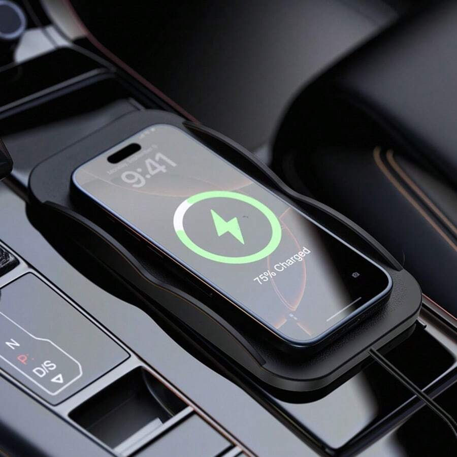 Universal Car Wireless Charger Pad 15W Fast Charging For iPhone