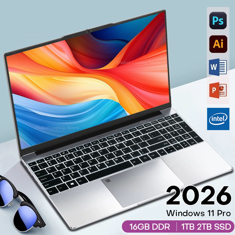 2026 Xiaman 15.6" Laptop Intel Core i9 10980HK Gamer Computer 16GB RAM 1TB SSD M