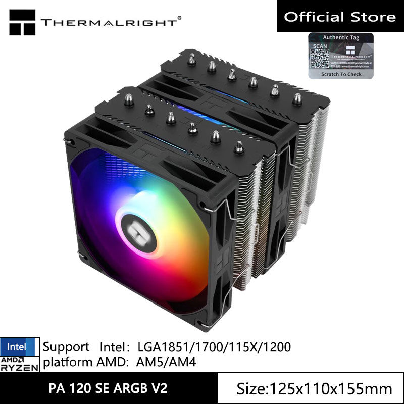 Thermalright Peerless Assassin 120 SE V2 Computer case air cooling radiator,Supp