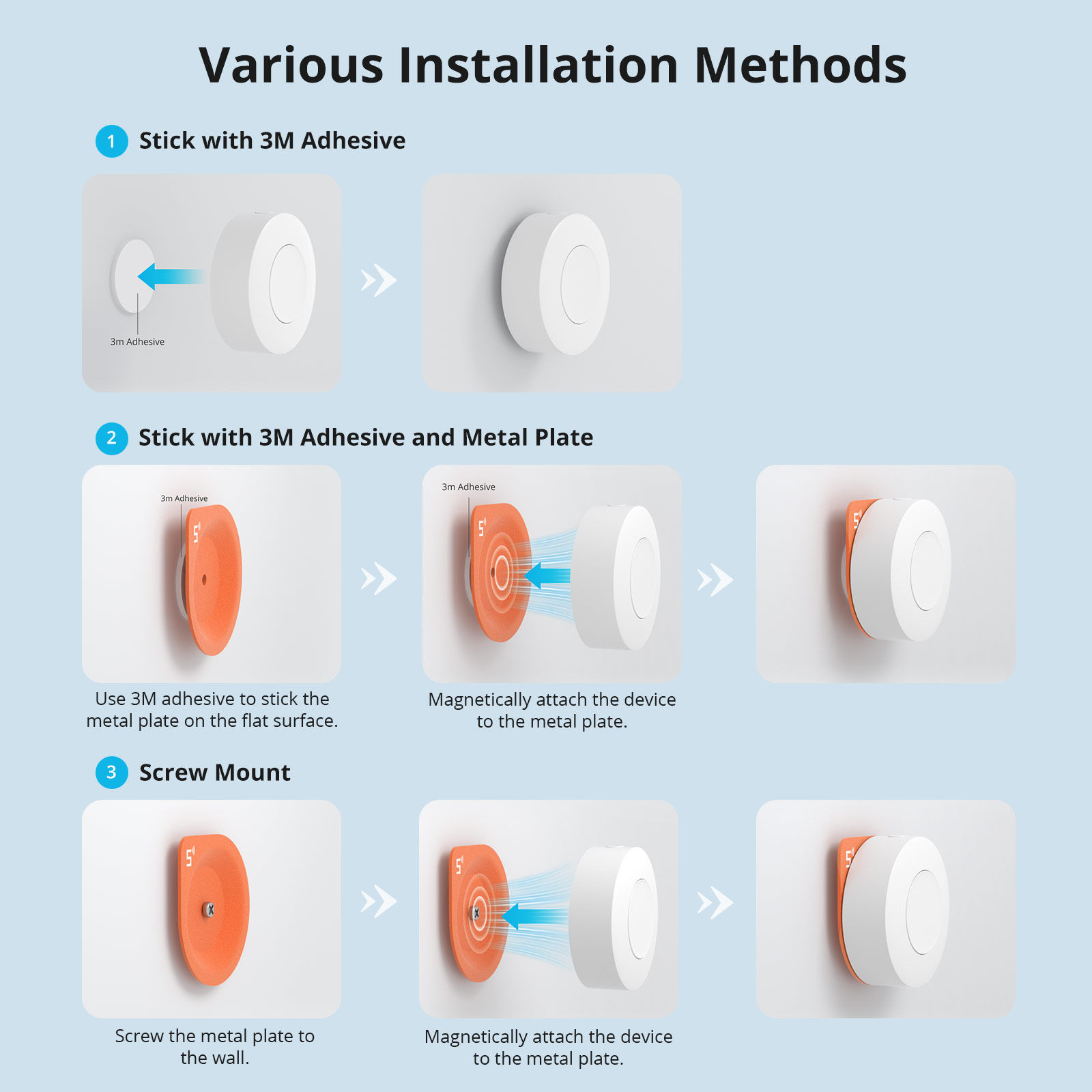 SONOFF SNZB-01P Zigbee Wireless Switch Button Smart Scene Switch Home Automation