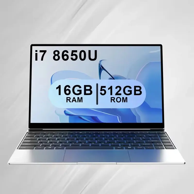 2026 New 15.6" Ultra Slim Laptop Intel Core i7-8650U Win11 Pro 32GB RAM 2TB M.2