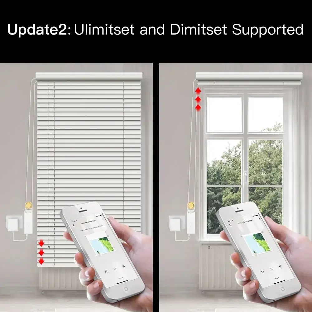 ZigBee Smart DIY Motorized Roller Blinds/Shades Drive Motor Hub Tuya Smart Life