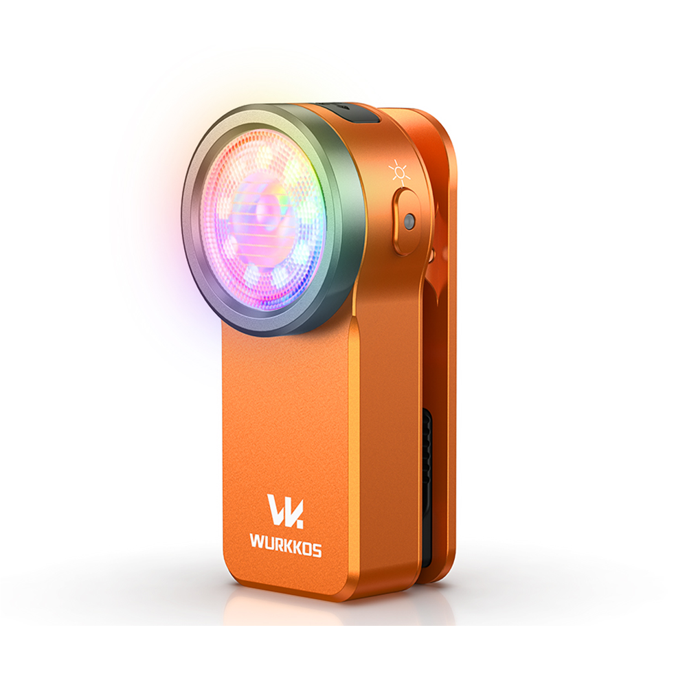Wurkkos HD03 Clip Light 680LM USB C Rechargeable Pocket Flashlight Mini Spotligh