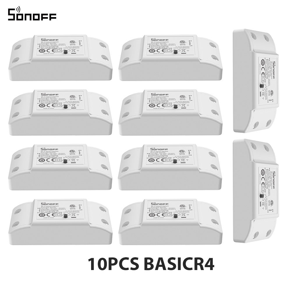1-10PCS SONOFF BASICR4 WiFi Smart Switch ESP32 Magic Switch Mode Reliable Safe e