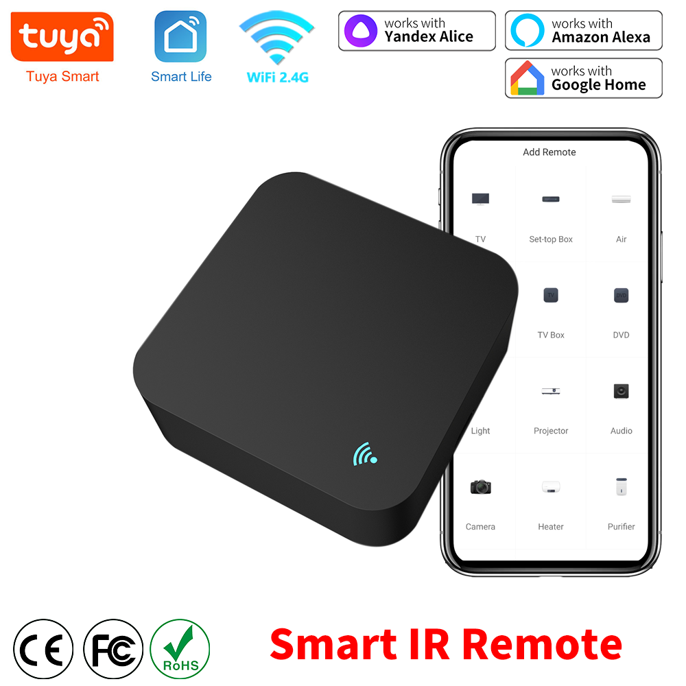 IR Remote Control Smart wifi Universal Infrared Tuya for smart home Control for