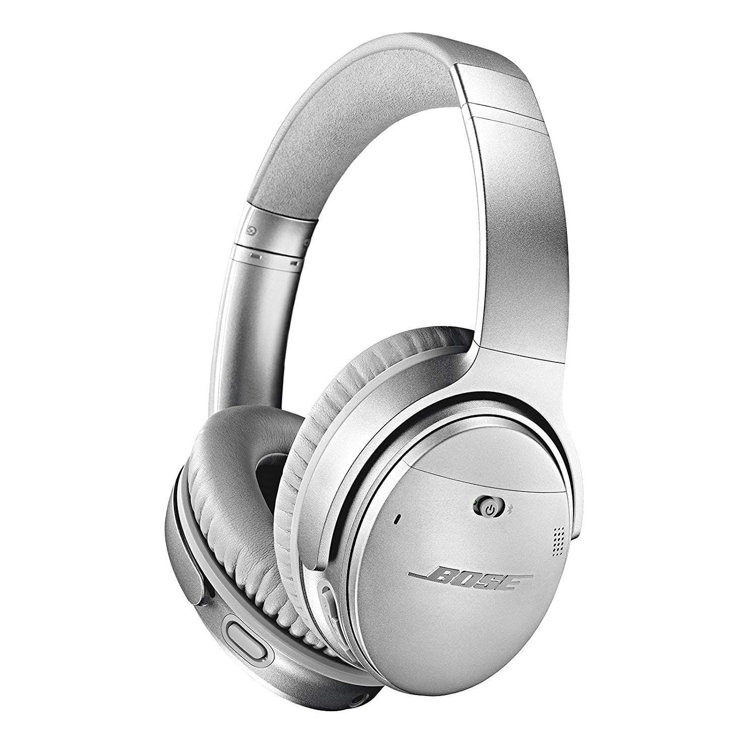 Bose QuietComfort 35 (Series II) Wireless Headphones Noise Cancelling - Silver (