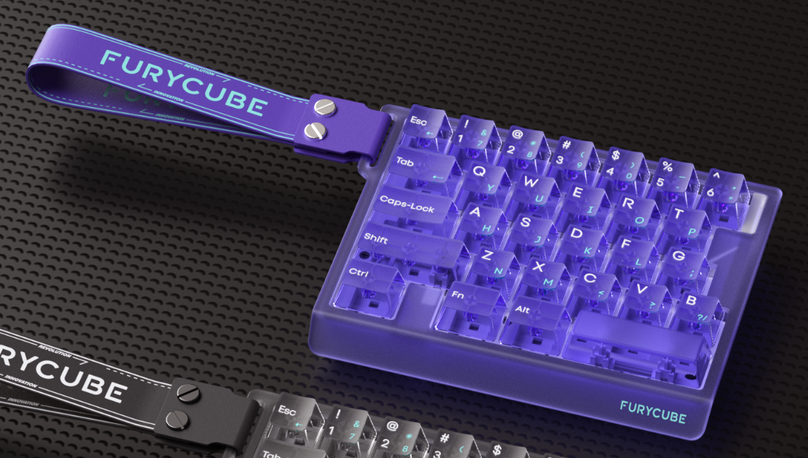 FURYCUBE M30HE Magnetic Switch Mechanical Keyboard Single-handed Wired 0.1ms 0.0
