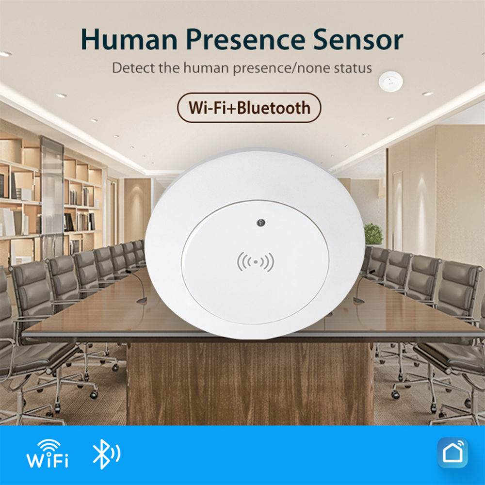 Haozee Tuya WiFi/ZigBee 24G MmWave Radar Smart Human Presence With Illumination