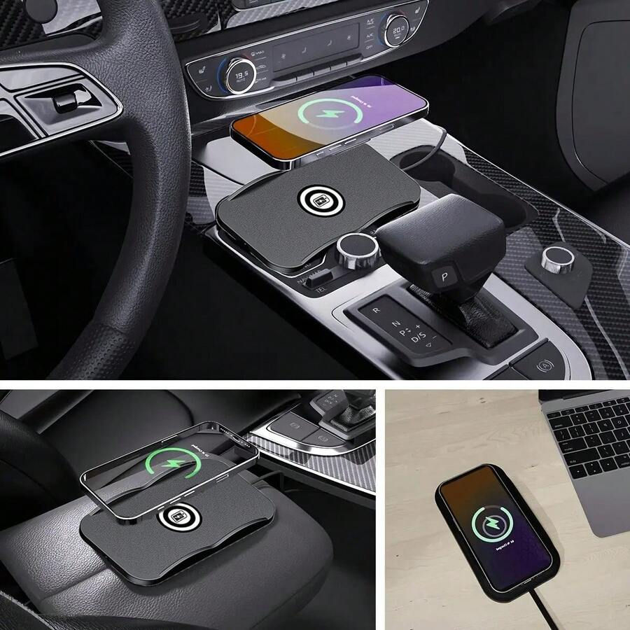 Universal Car Wireless Charger Pad 15W Fast Charging For iPhone