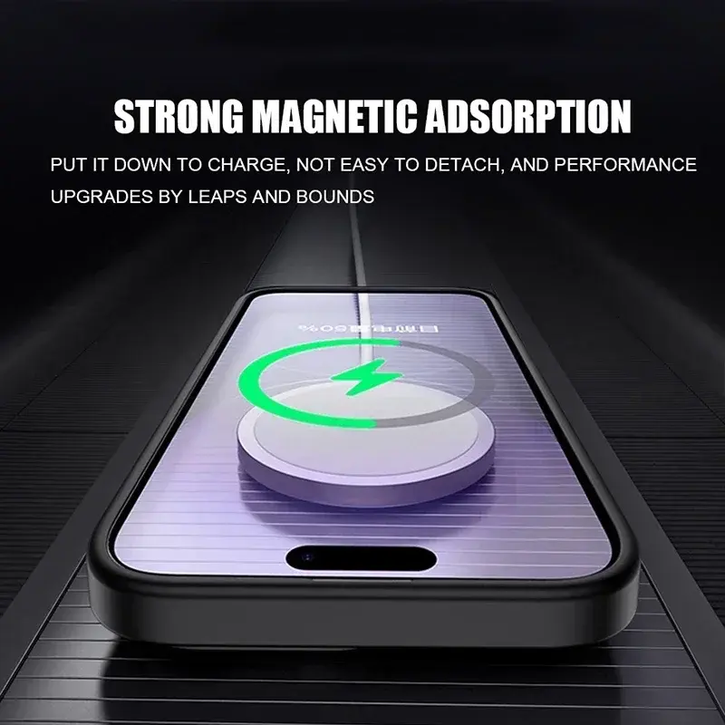 Original Case For iPhone 17 Air 16 15 14 13 12 11 Pro Max Plus For Magsafe Magne