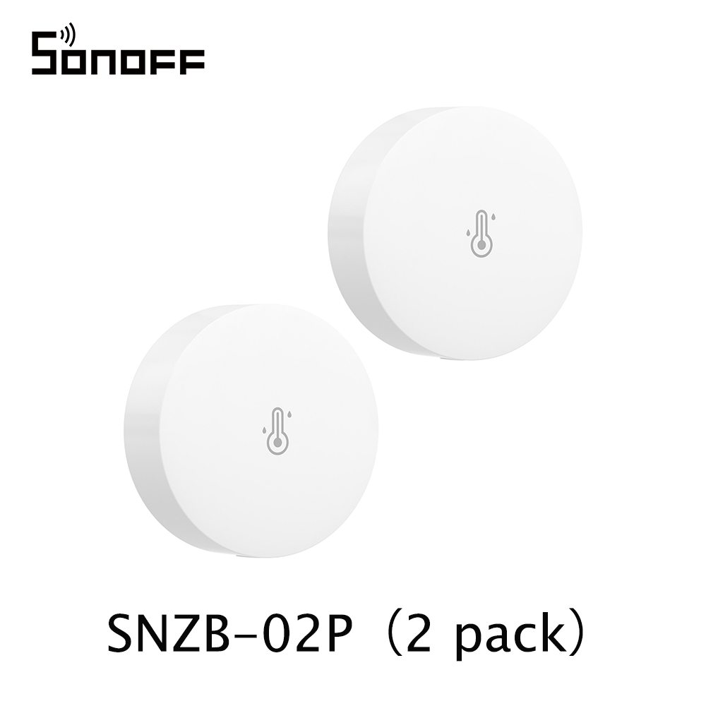 SONOFF SNZB-02P Zigbee Temperature and Humidity Sensor Smart Home Thermometer De