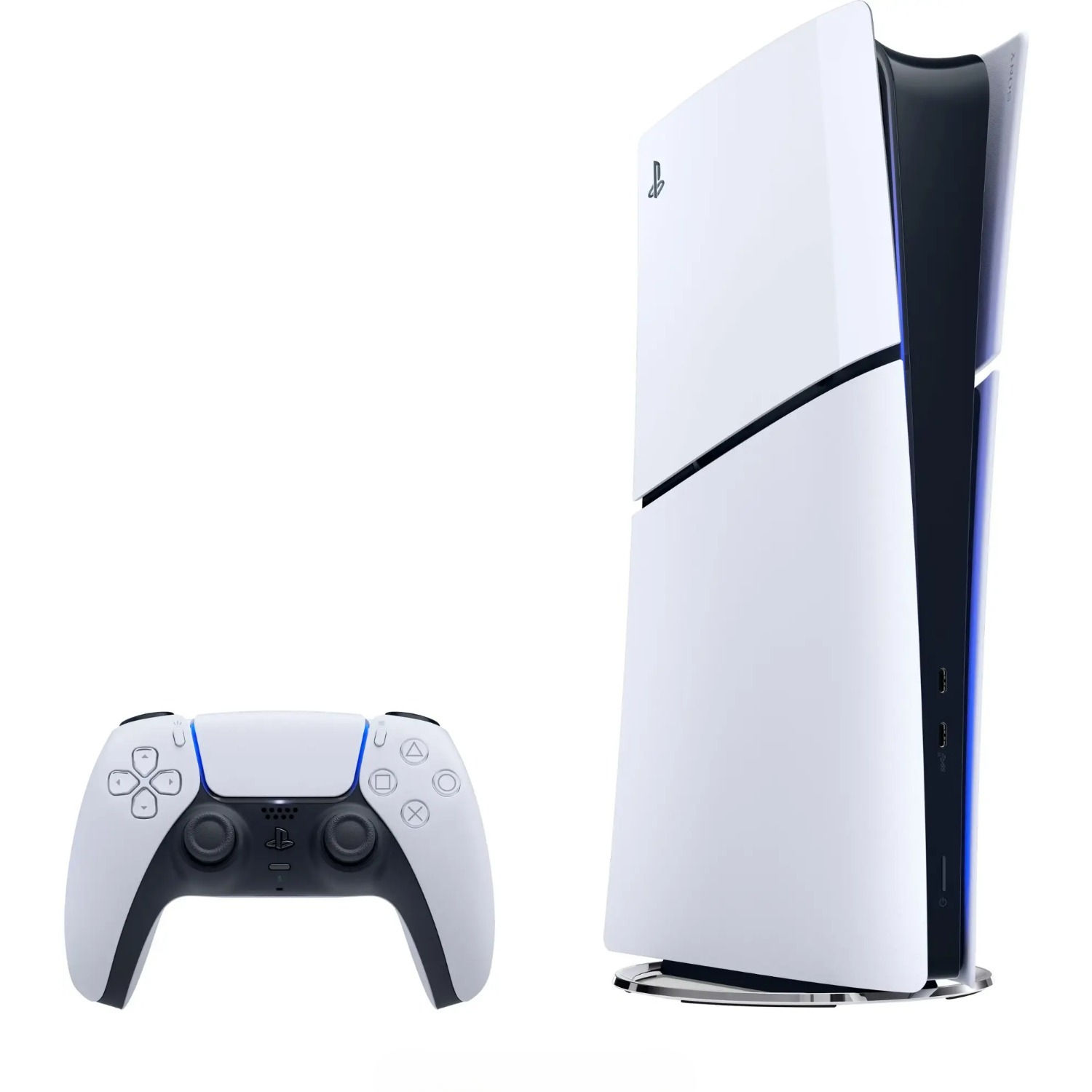Sony PlayStation 5 Digital Edition Console Fortnite Cobalt Star Bundle, 825GB, W
