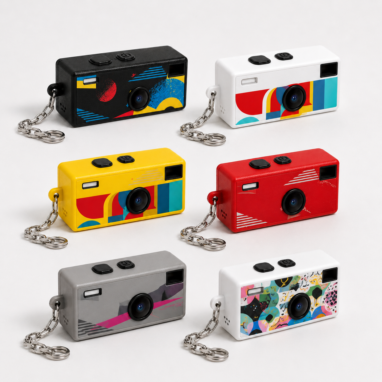 Retro 1984 Mini Keychain Camera – 1080P HD