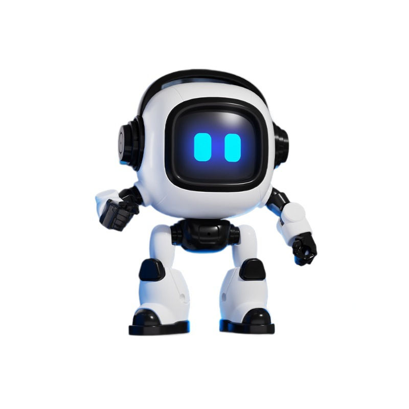 AI Interactive Desk Robot with Voice Recognition Feature Talking Companion, Lear