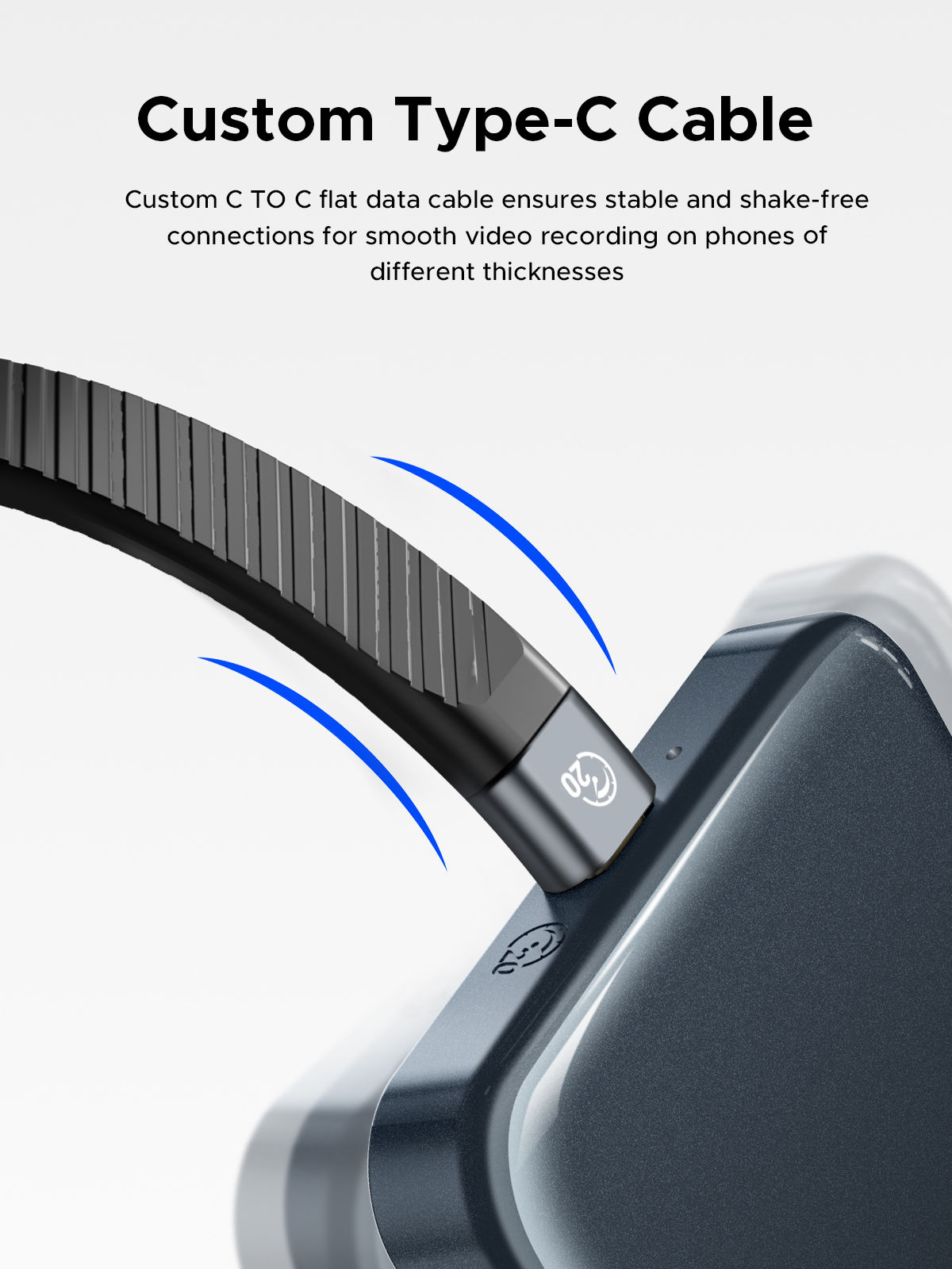 ORICO Magnetic Portable SSD USB3.2 20Gbps Supports 4K ProRes Video Recording for