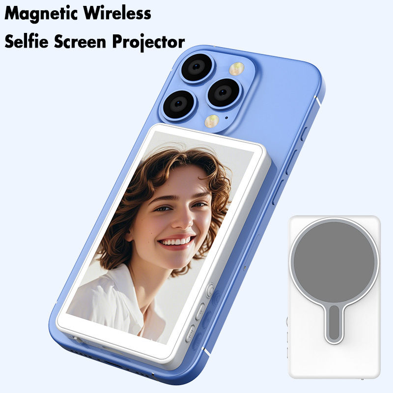 Mobile Phone Photography Wireless Magnetic Self Monitor Screen for Using Phone R